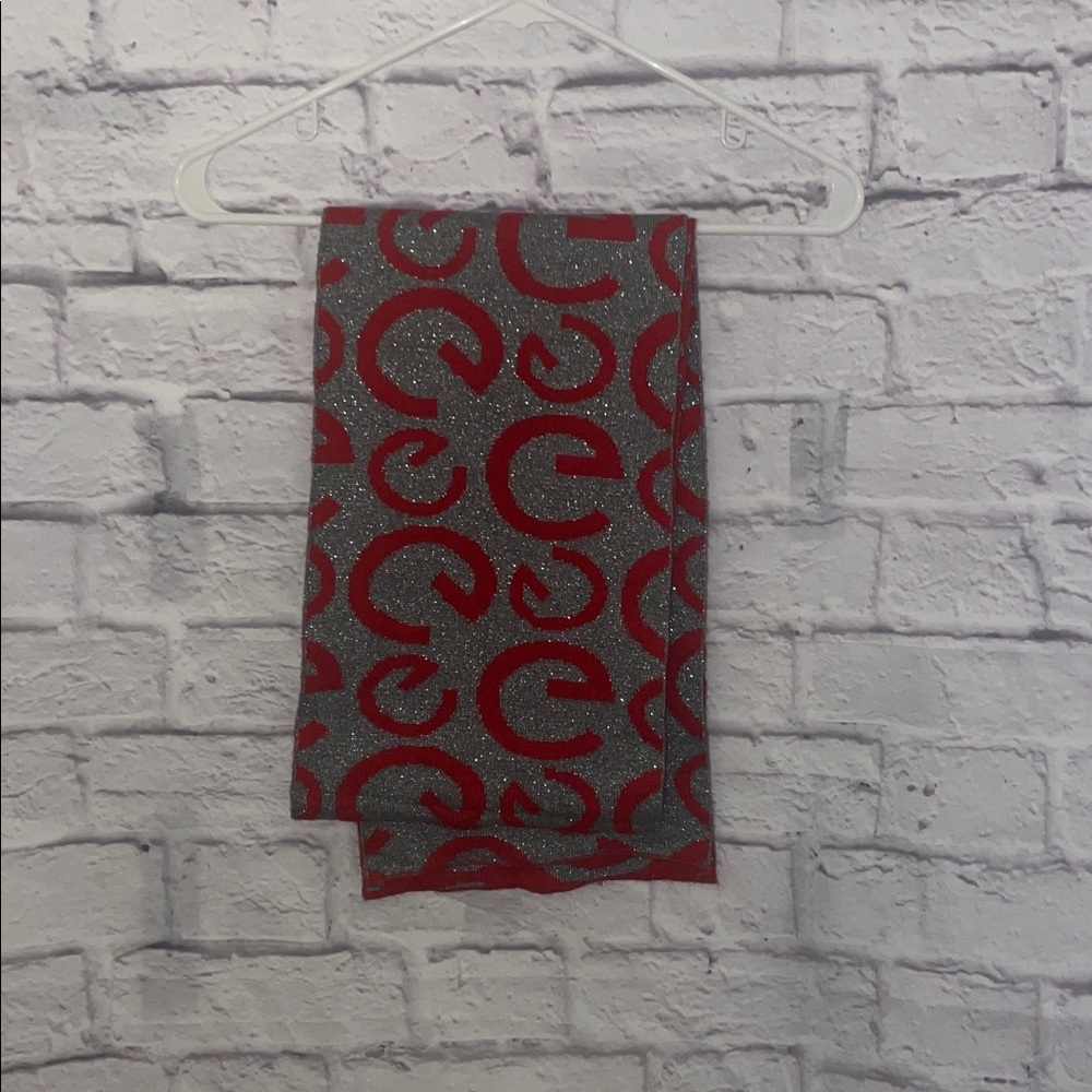 Stylish luxury Red and Gray Patterned Skarf